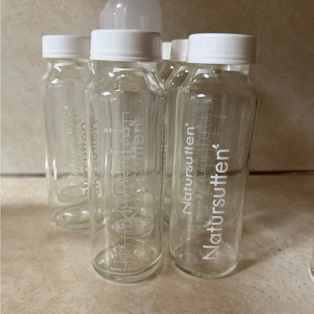 Natursutten glass baby bottles bundle